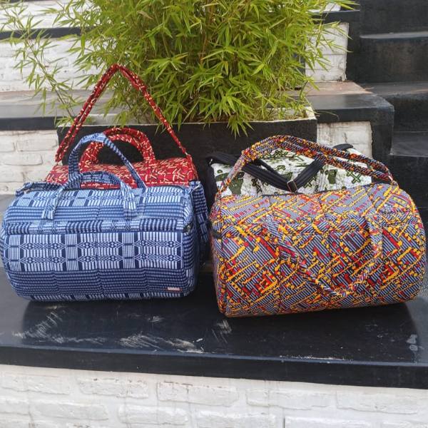 urugendo suitcase – handcrafted in kitenge