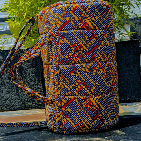 urugendo suitcase – handcrafted in kitenge