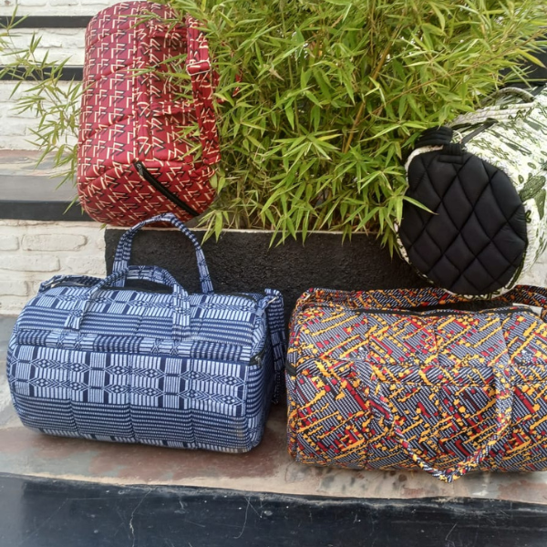 urugendo suitcase – handcrafted in kitenge