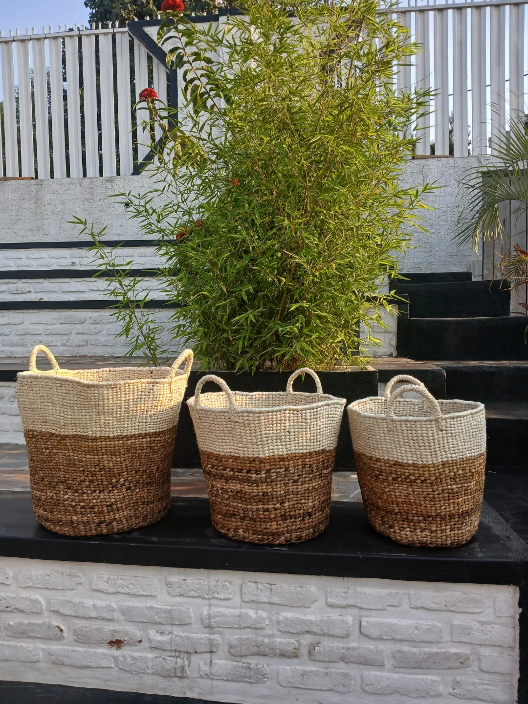 our unique handcrafted laundry baskets are back in stock! get yours while supplies last, everyt