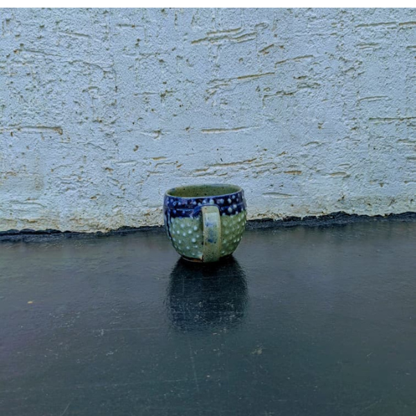 Handcrafted Clay Pottery Mug - Image 3