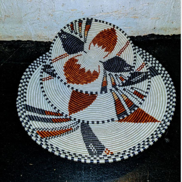 Kurukuta Wall Decoration Basket Set - Image 10