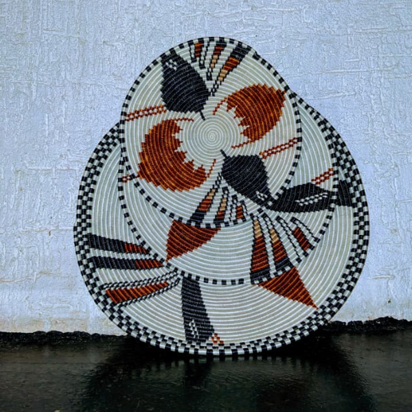 Kurukuta Wall Decoration Basket Set - Image 8