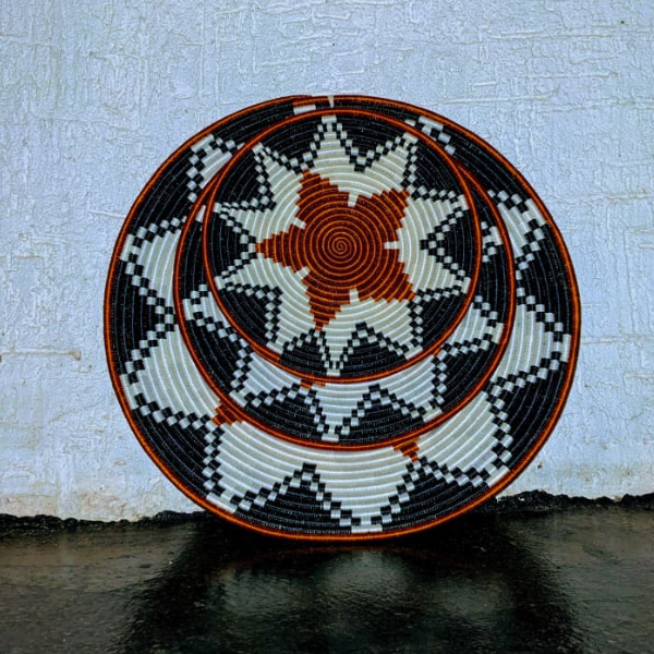 Kurukuta Wall Decoration Basket Set - Image 7