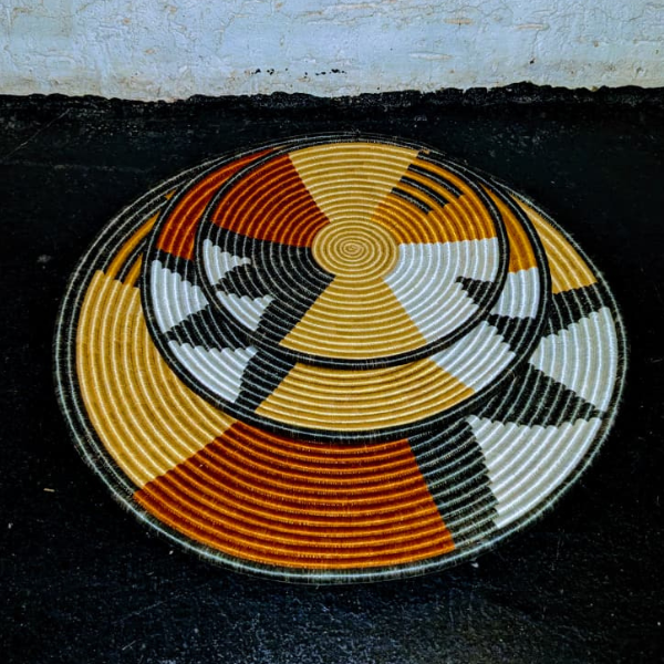 Kurukuta Wall Decoration Basket Set - Image 6