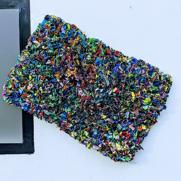 Artisanal Igitenge Mini Carpet - Image 2