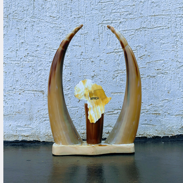 African Horn Art Decor - Image 4