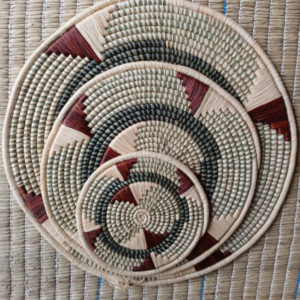 Raffia Basket Set