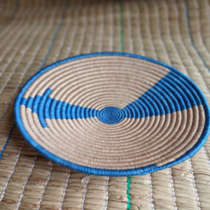 Blue & Light Beige Basket